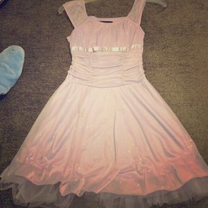 Lavender sleeveless dress